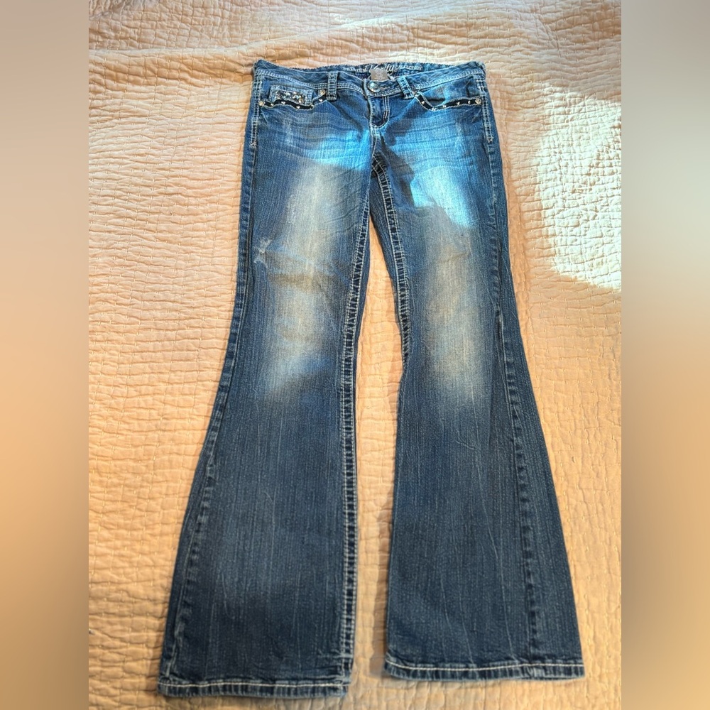 Vanity Flare Jeans in Classic Blue